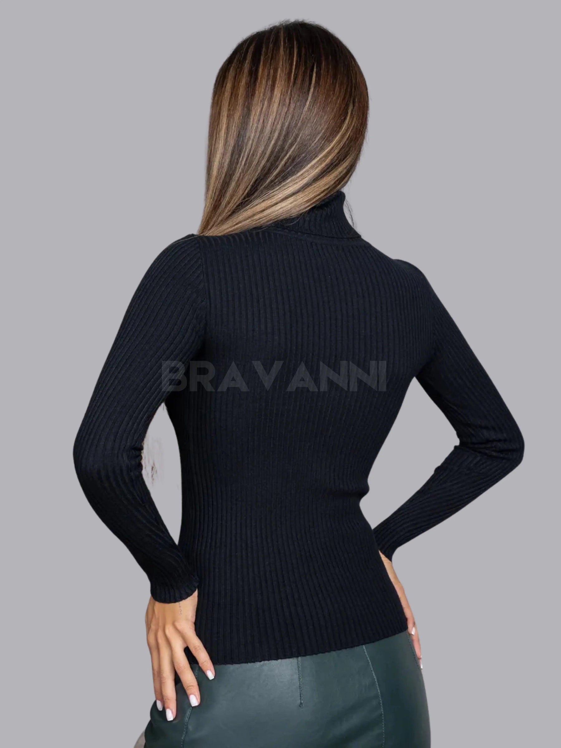 Blusa Feminina Manga Longa Tricot - SlimCot