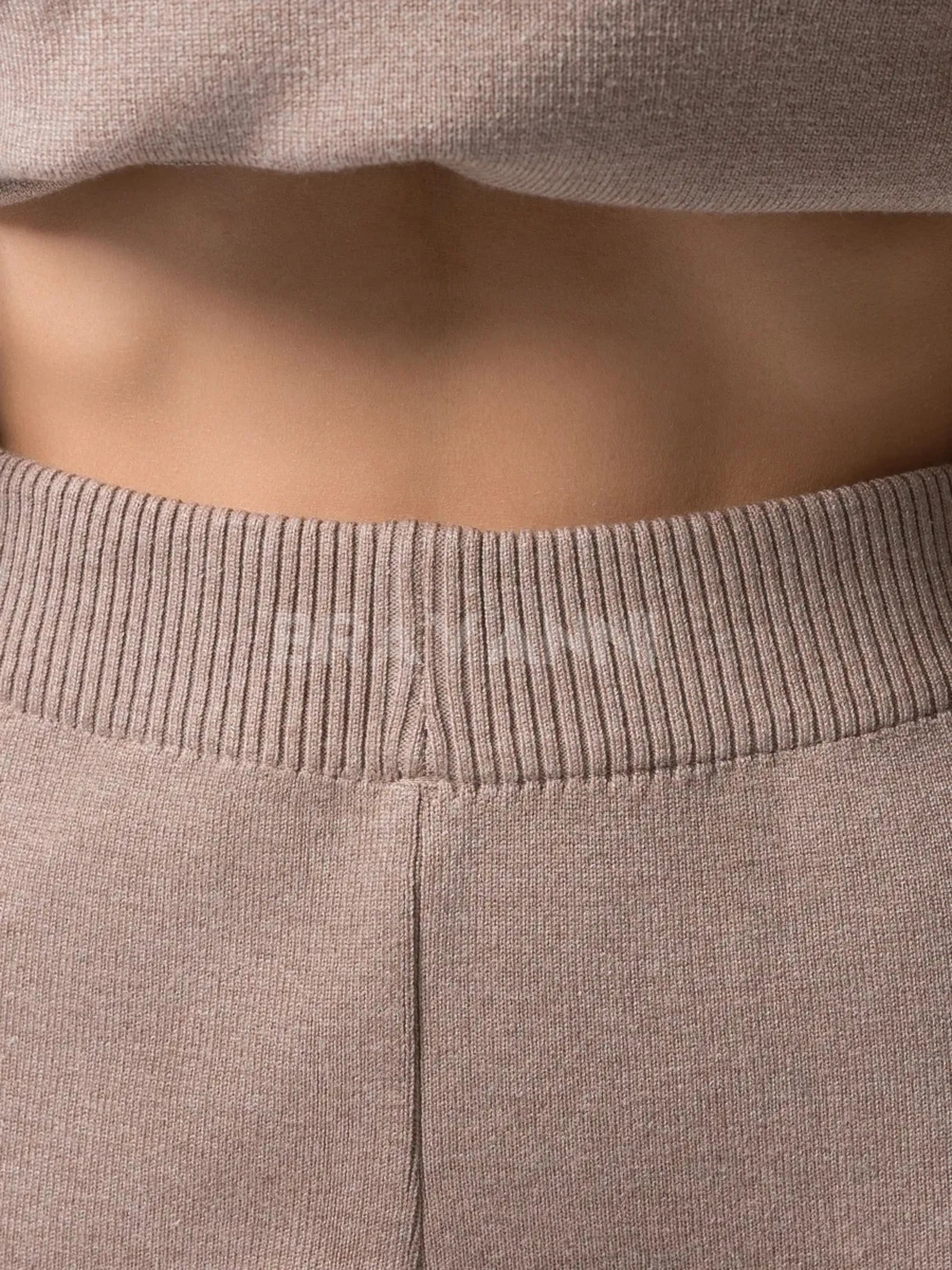 Conjunto de Malha com Calças e Suéter Semi-Ajustado - CozyChic