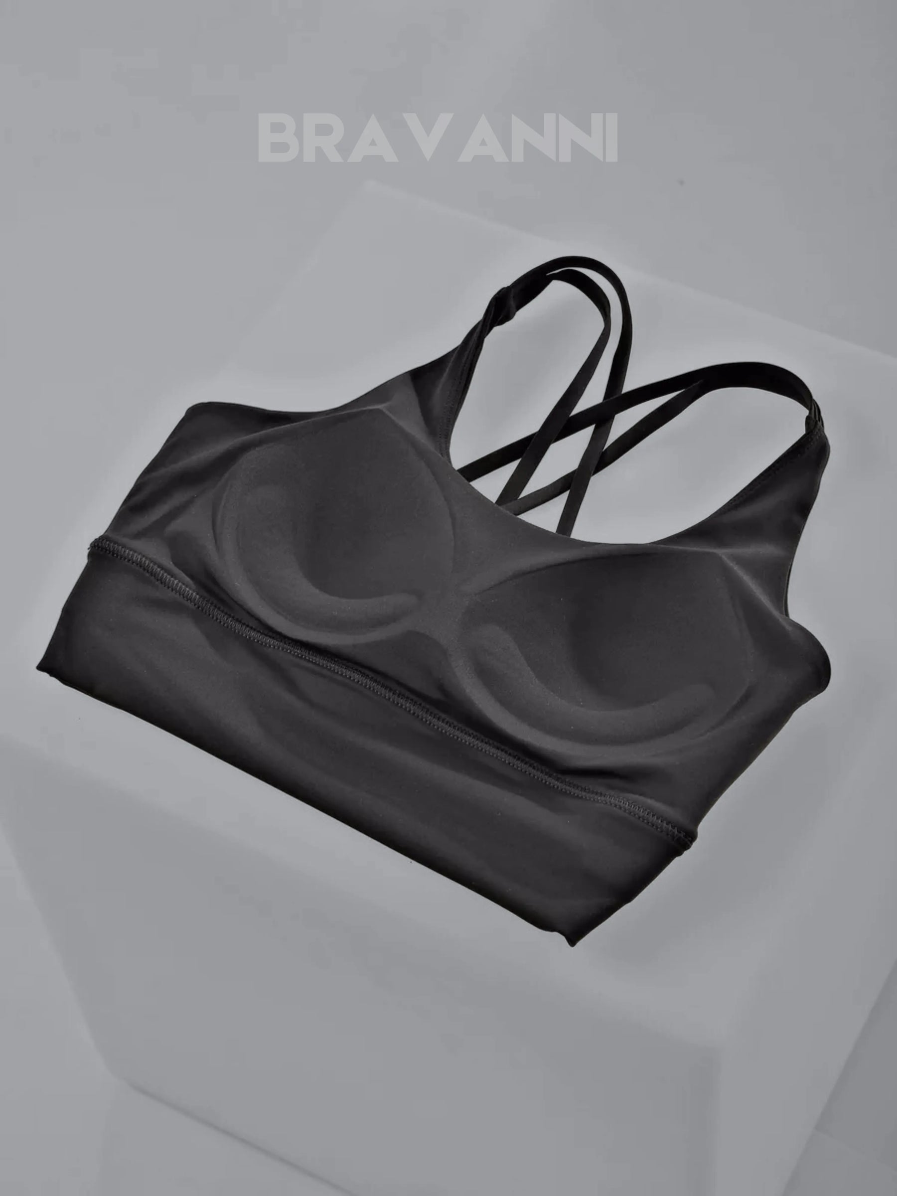 Top Esportivo com Costas Abertas e Push-Up - PulseFit