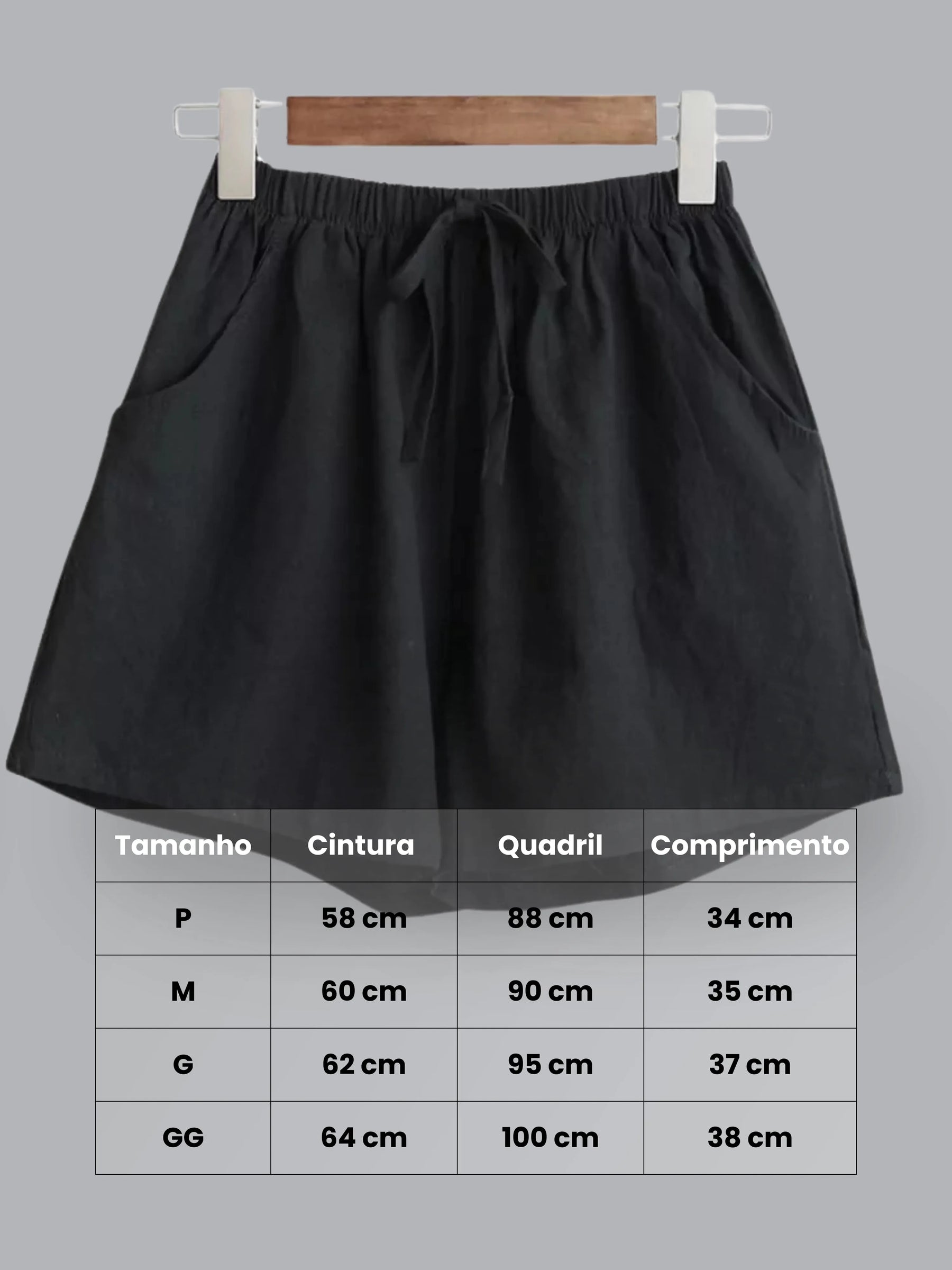 Shorts feminino