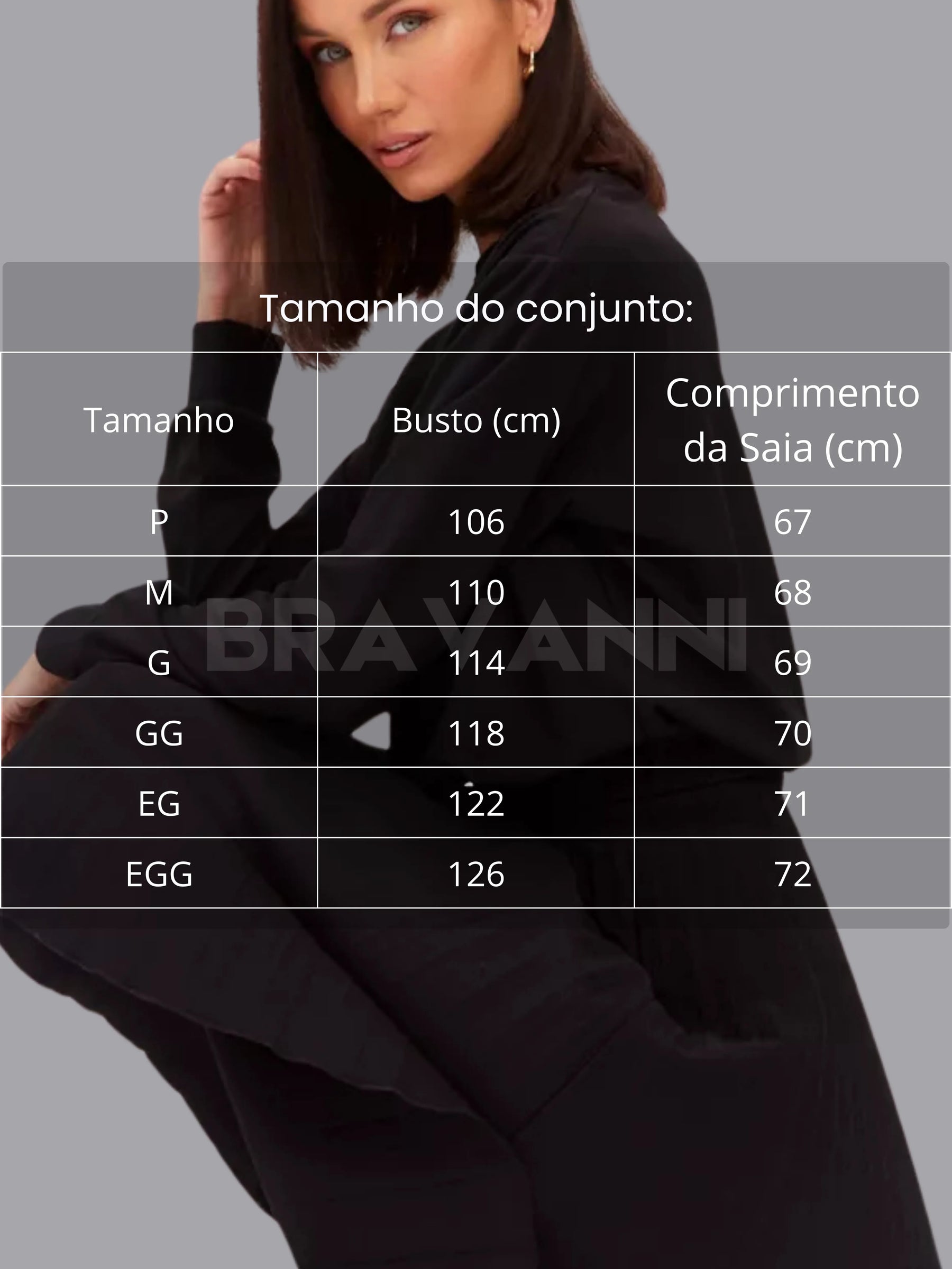 conjunto feminino