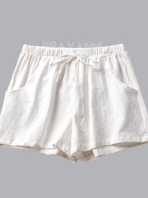 Shorts Esportivos Oversized com Elástico e Cordões - FreeMove