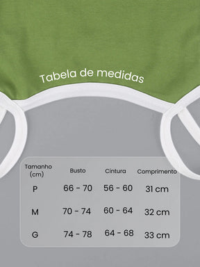 Cropped com faixa Branca e Decote Redondo - VibeRush