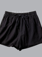Shorts Esportivos Oversized com Elástico e Cordões - FreeMove