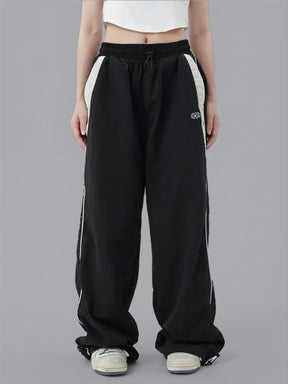 Calça Cargo Oversized com Cintura Alta e Bolsos - StreetPulse