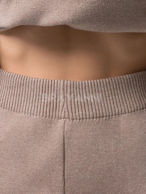 Conjunto de Malha com Calças e Suéter Semi-Ajustado - CozyChic