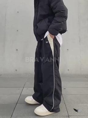 Calça Cargo Oversized com Cintura Alta e Bolsos - StreetPulse